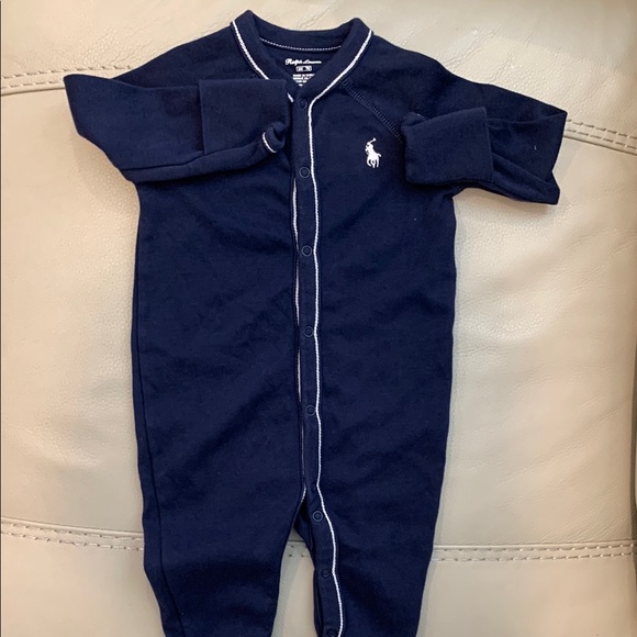 Ralph Lauren Baby Boys Cotton Footed Coverall ✨2 for 10✨ - Picture 10 of 10